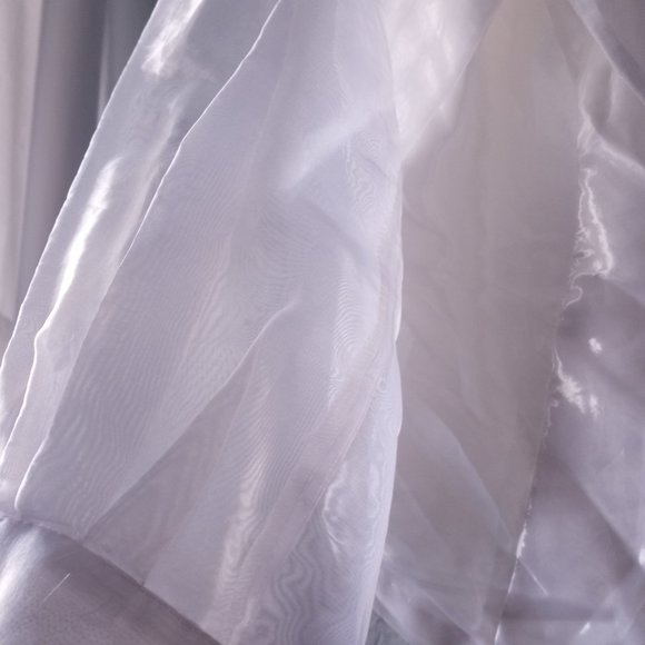 Women's XL Onyx Nite Vintage Glossy Front Wrap Shirt - Picture 8 of 17